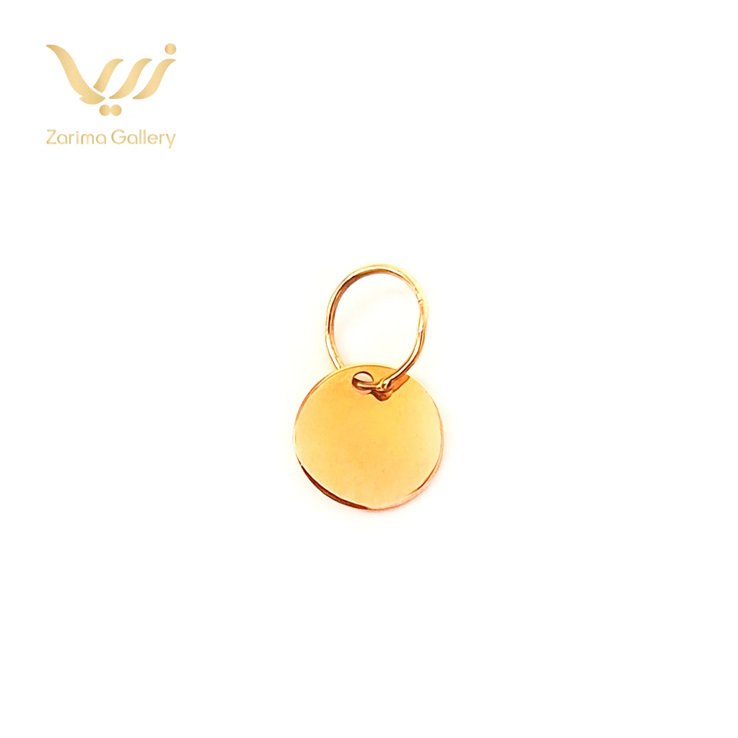 پلاک سکه ای طلا 18 عیار