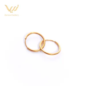 گوشواره طلا کوچک حلقه ای