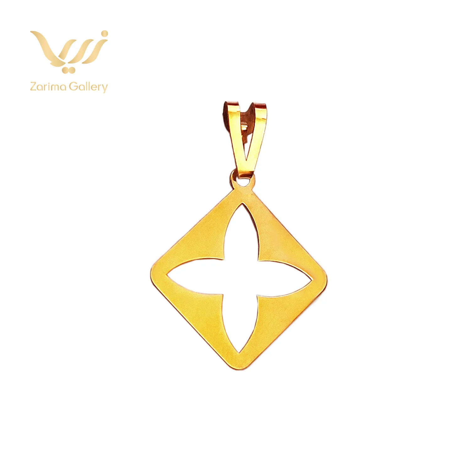 پلاک طلا طرح لویی ویتون